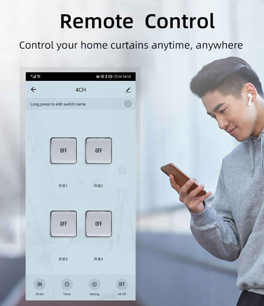 Tuya 4CH Zigbee Switch Relay M - Smart Home Ac review and price