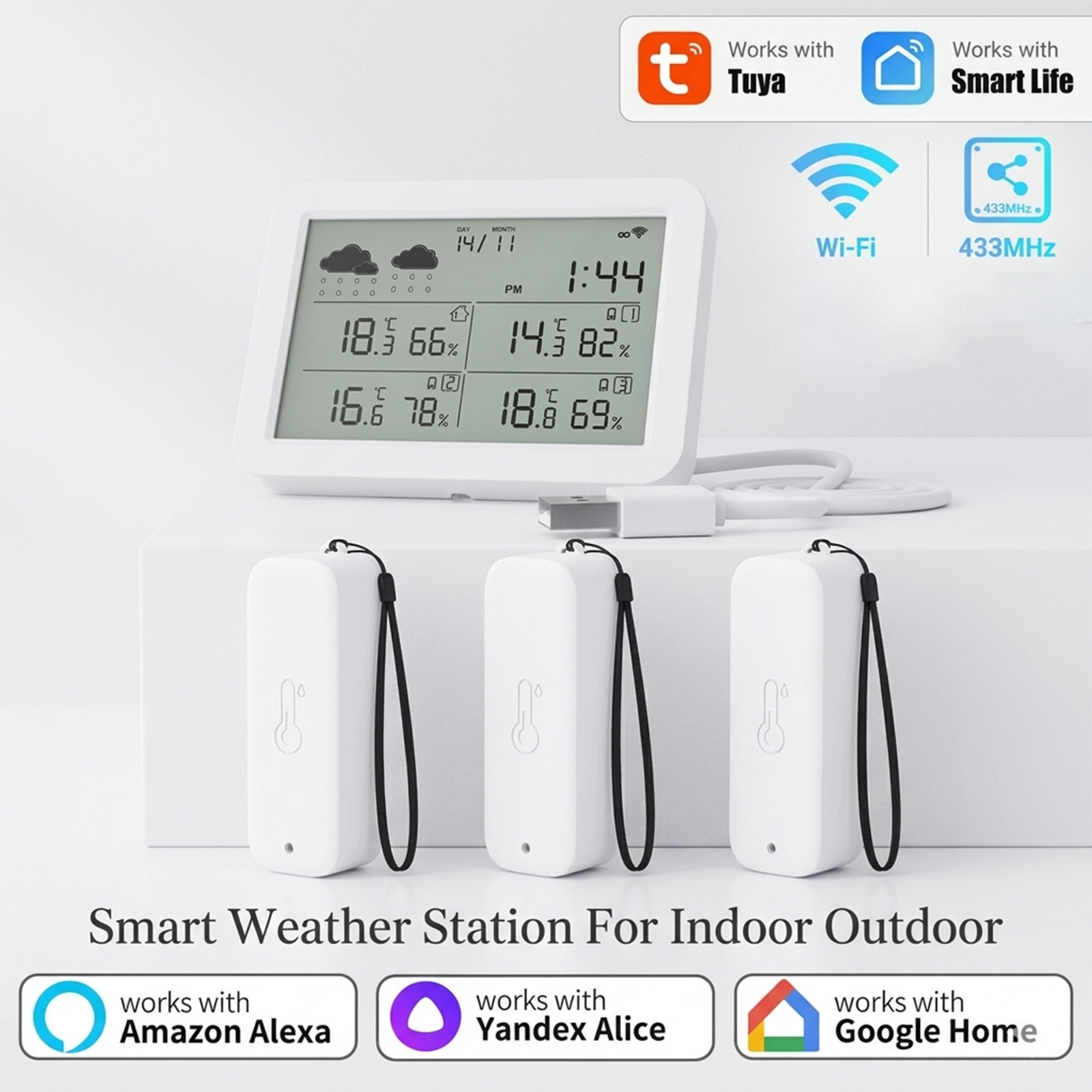 Tuya WiFi+RF433 Weather Statio - Smart Home News review and price