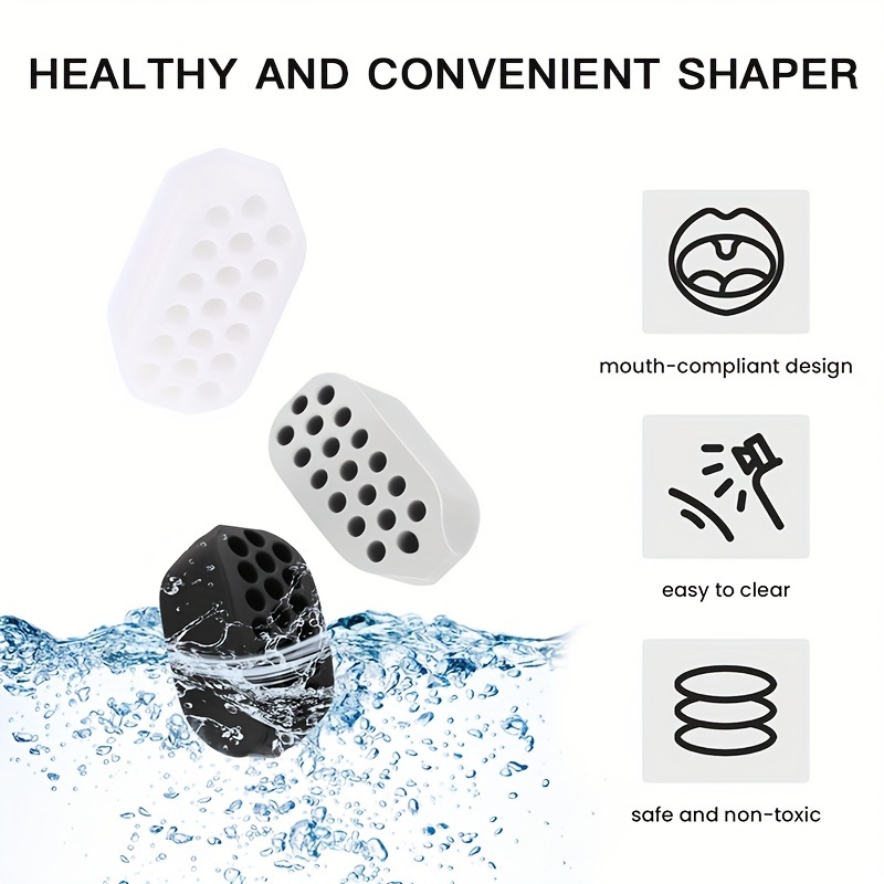 Silicone Jawline Exerciser Bal - Smart Home Gym review and price