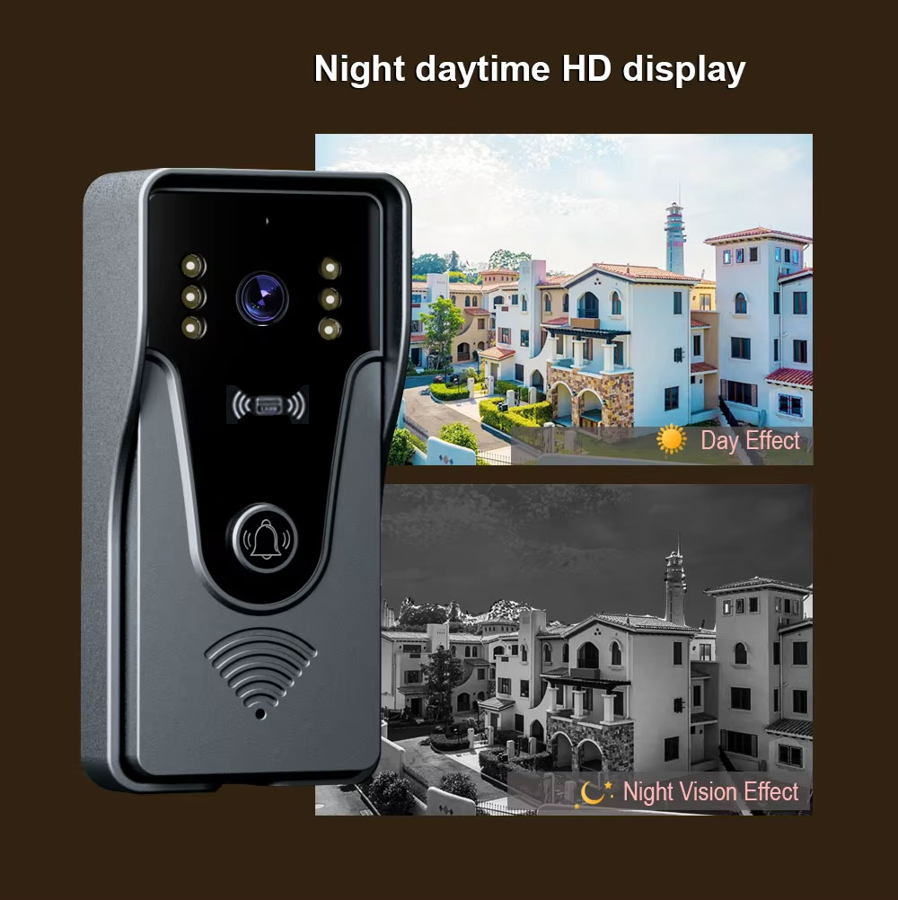 Tuya 1080P 7 Inch Color Touch  - Smart Home Video Doorbell App review and price