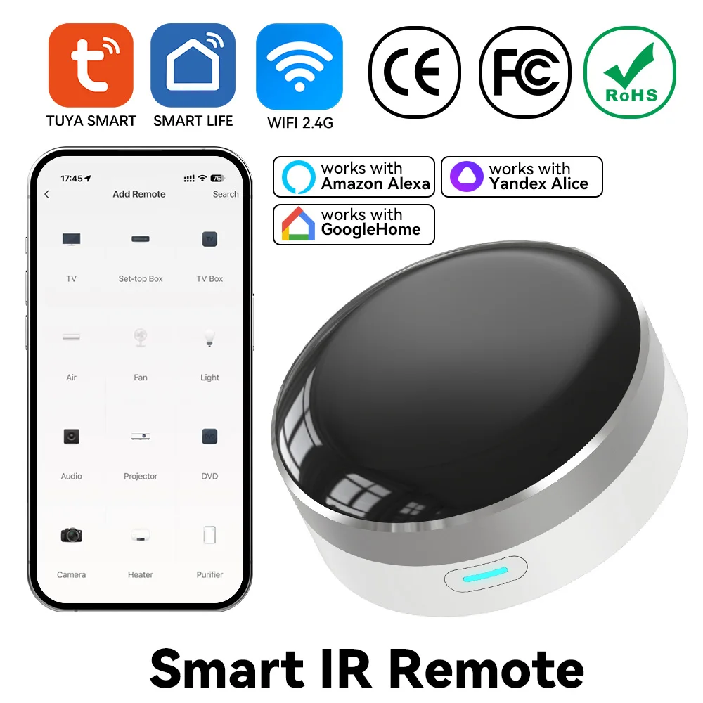 YFK WiFi Smart IR Blaster Univ - Smart Home Website review and price