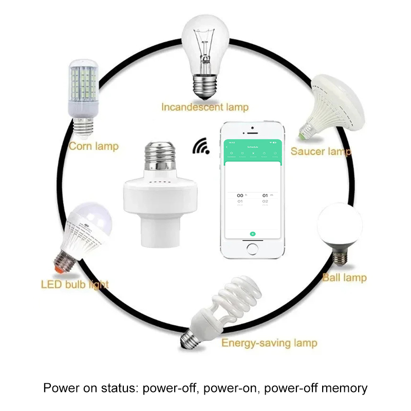 Tuya Smart E27 Socket Switch A - Smart Home Ac review and price