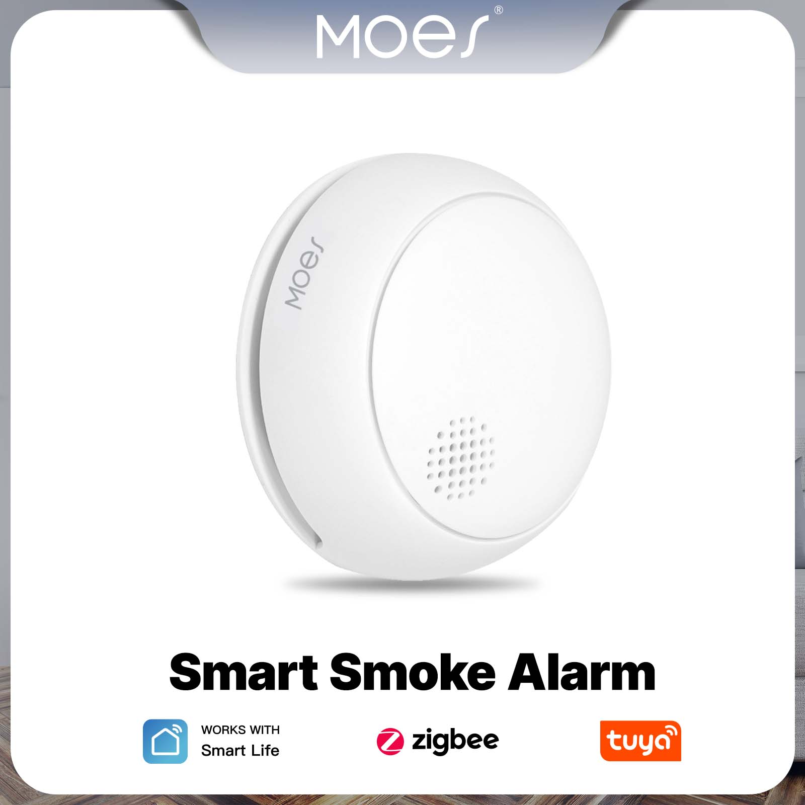 MOES ZigBee Smart Smoke Alarm  - Smart Home News review and price