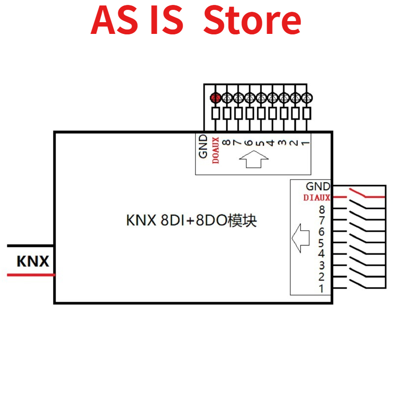 Smart Home KNX I/O Module - 8  - Smart Home Knx System review and price